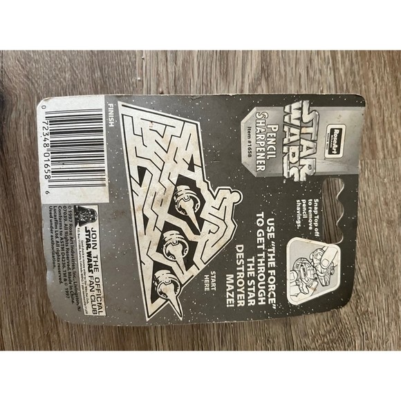 RARE 1997 Star Wars Millennial Falcon Pencil Sharpener - Picture 2 of 2